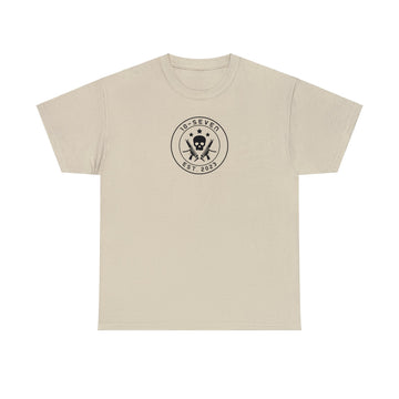 10-SEVEN logo - Unisex Heavy Cotton Tee